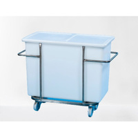 190L Tank &amp; Wheeled Stainless Steel Support Frame