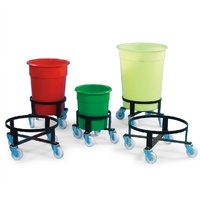 23L Tapered Bin Wheeled Dolly