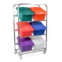 23L Tub - Mobile Rack (6 tub capacity)