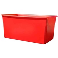 650L Rotationally Moulded Plastic Tub Red