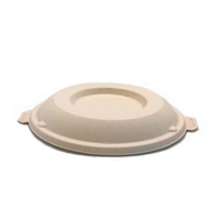 Unbleached Sugarcane Lid to fit 24/30/40oz Bowls