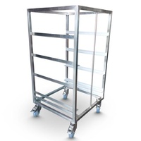 Dishwasher Rack Trolley (4 Trays)