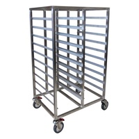 20 Tray Heavy Duty Double Gastronorm Trolley