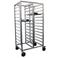 26 Tray Heavy Duty Double Gastronorm Trolley