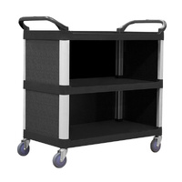 3 Tier Service Trolley with Cabinet (895x505mm)