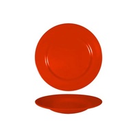Red Round Soup Plate - 230mm