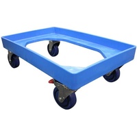 Crate Skate Tub Dollie with 100mm SS Nylon Wheels