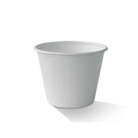 White Sugarcane Tub - 16oz