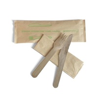 Economy 6″ Fork/Knife/Napkin Cutlery Set