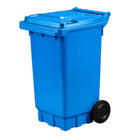 Heavy Duty Bin with Wheels (140L) Blue