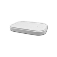 PLA Coated White Lid for Rectangular Container (All Sizes)