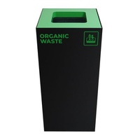 Waste Recycling Station Bin - Green Lid (Organic/Food Waste)